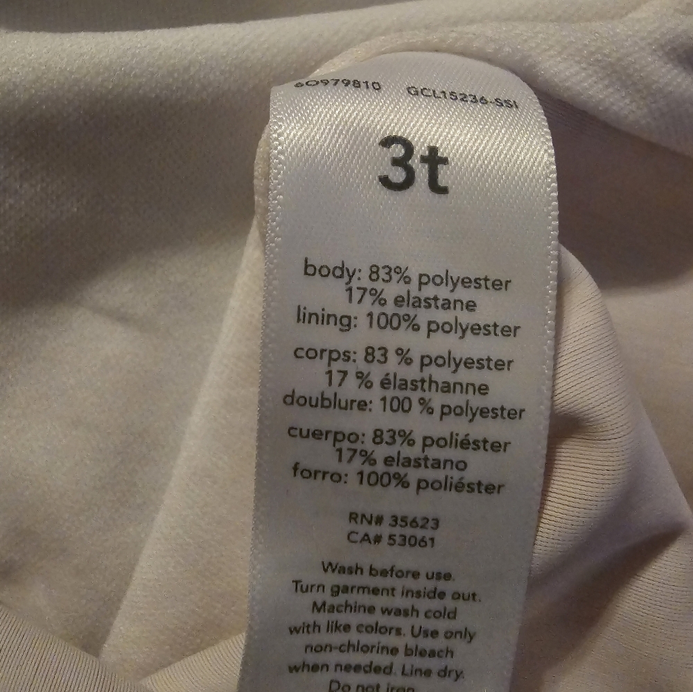 Carter's Toddler Girl Swim Shirt Size 3T - Picture 5 of 5
